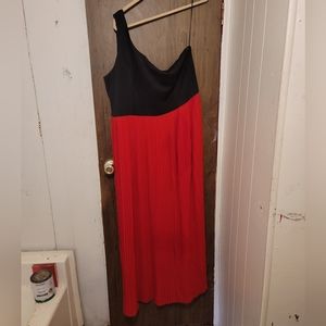 Eloquii One Shoulder Maxi Dress